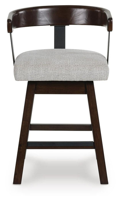 Ashley Express - Haddigan UPH Swivel Barstool (2/CN)
