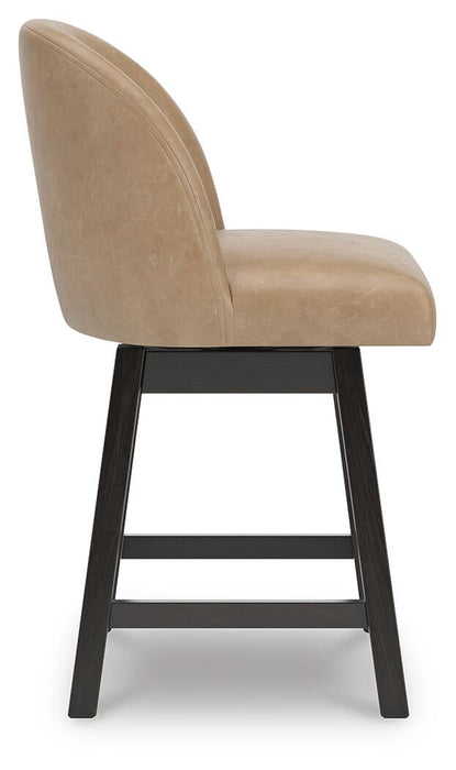 Ashley Express - Neymorton UPH Swivel Barstool (2/CN)