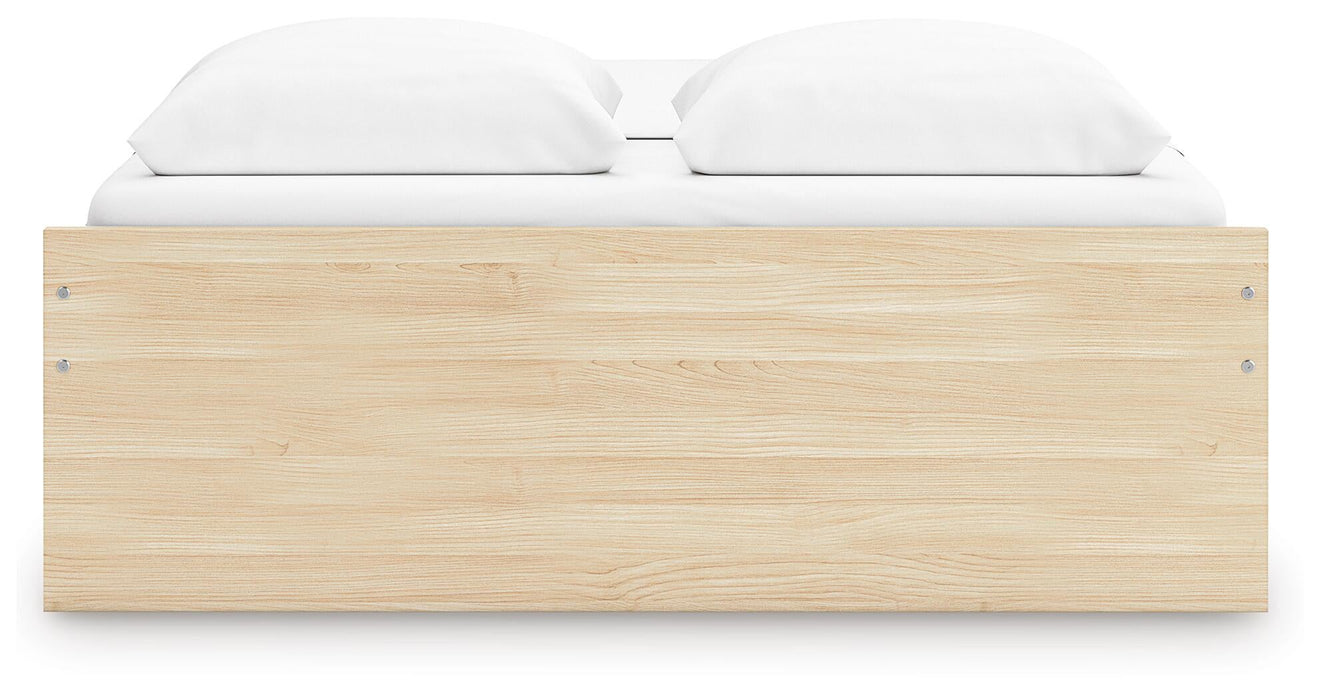 Ashley Express - Onita Queen Platform Bed with 1 Side Storage