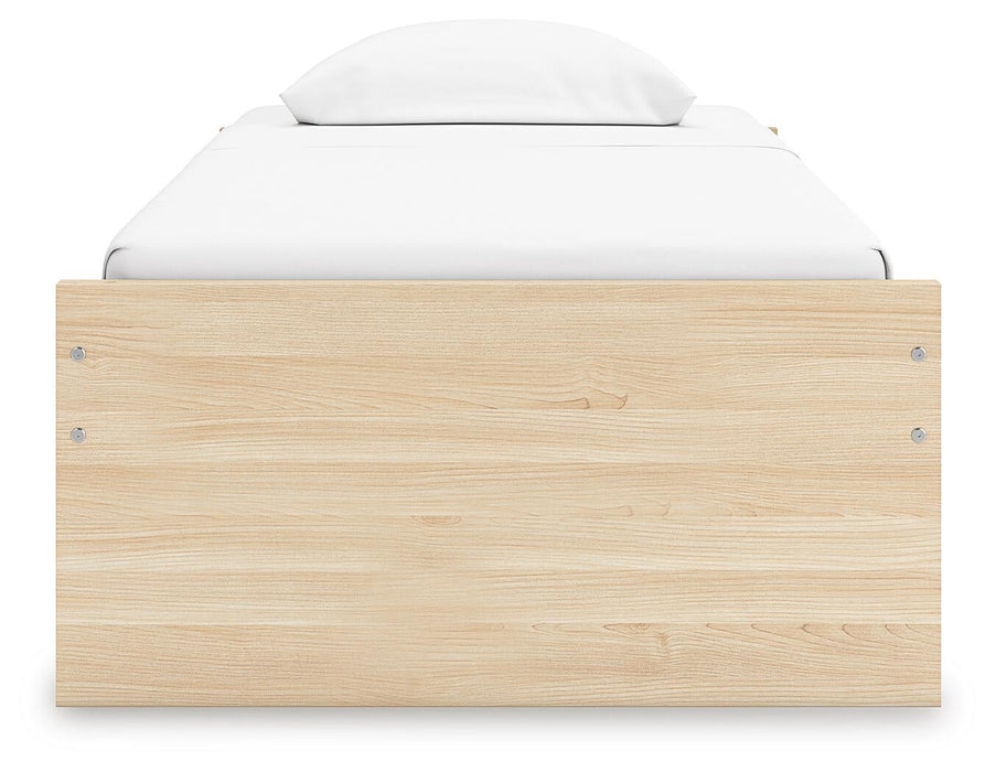 Ashley Express - Onita Twin Platform Bed with 1 Side Storage