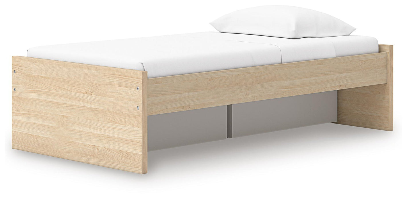 Ashley Express - Onita Twin Platform Bed with 1 Side Storage