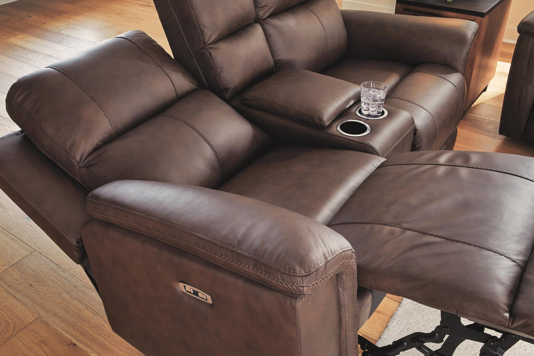 Bleckley PWR REC Loveseat/CON/ADJ HDRST
