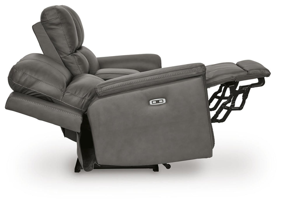 Bleckley PWR REC Loveseat/CON/ADJ HDRST