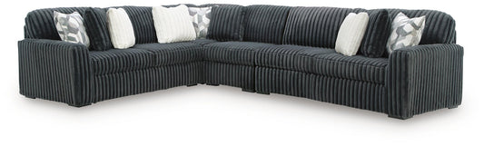 Midnight-Madness 4-Piece Sectional