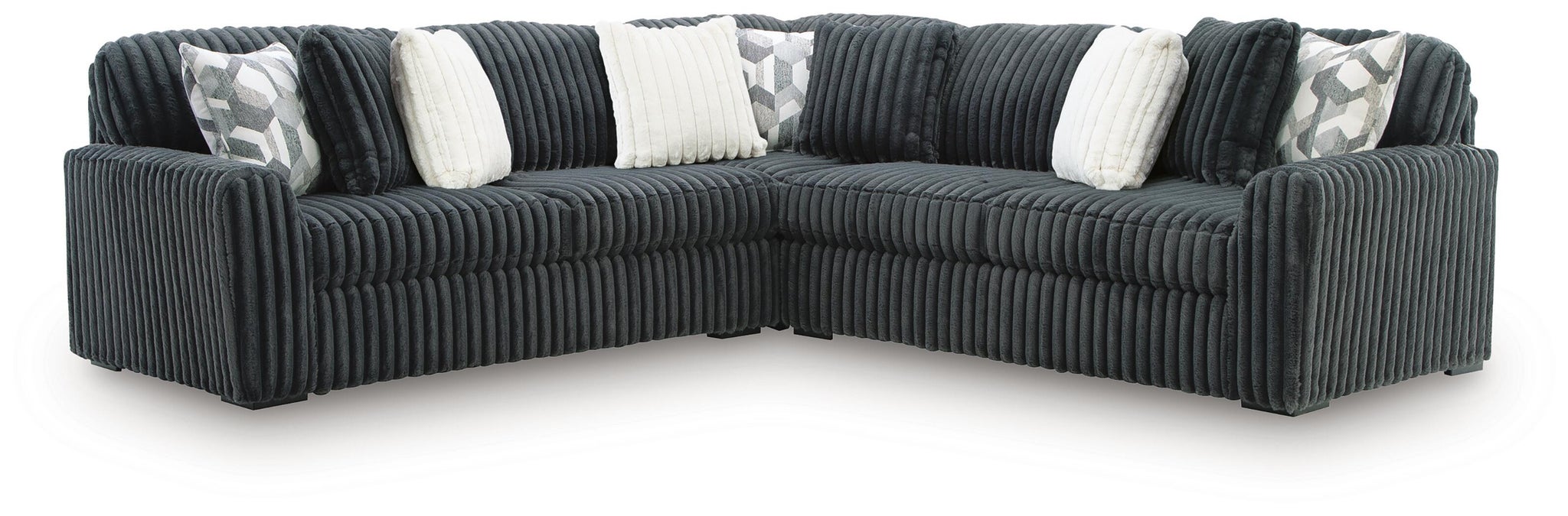 Midnight-Madness 3-Piece Sectional