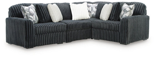 Midnight-Madness 4-Piece Sectional