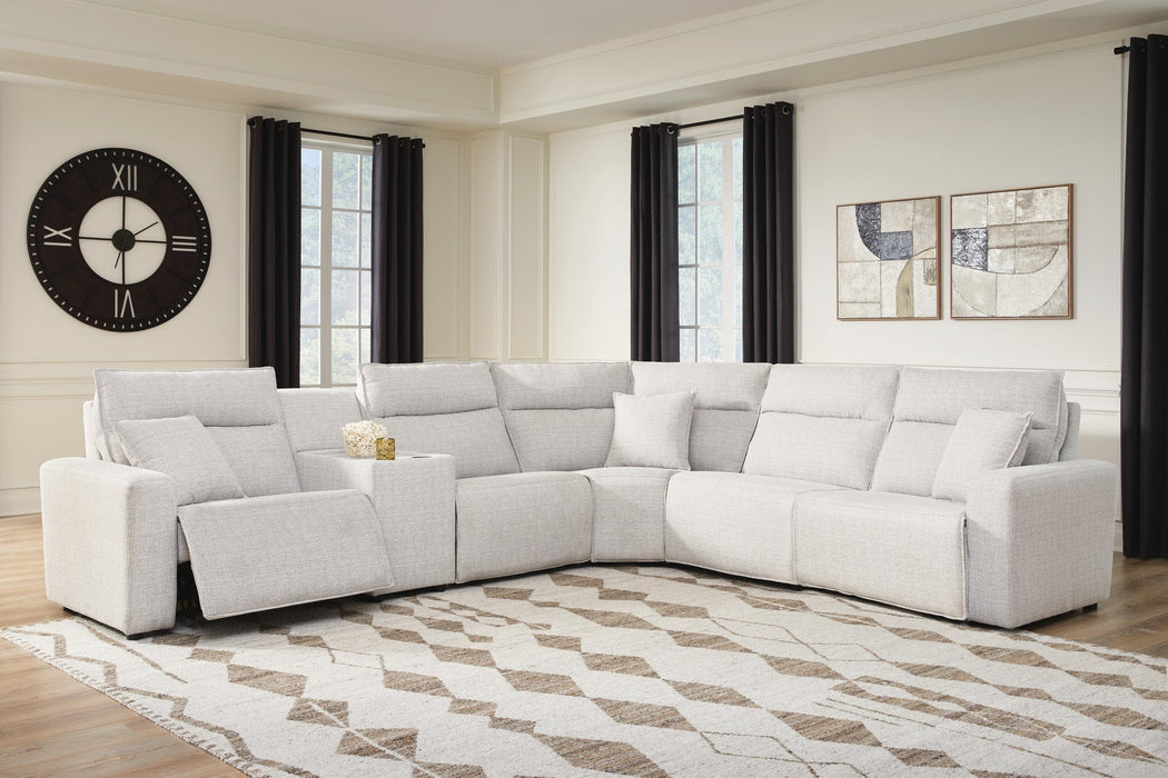 Modmax II 6-Piece Power Reclining Sectional with Console