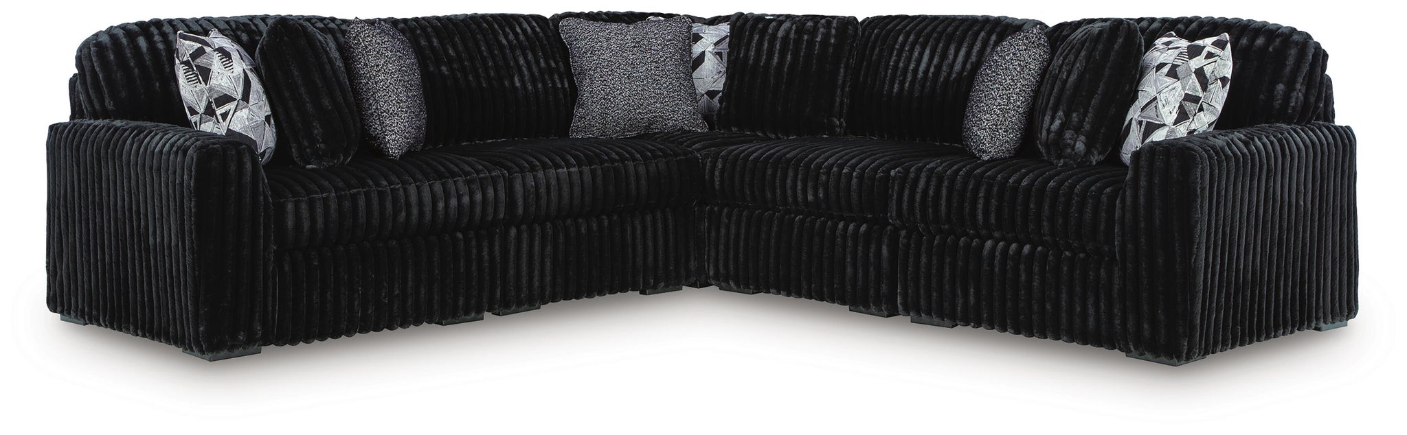Midnight-Madness 5-Piece Sectional
