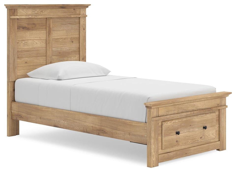 Makidern Twin Panel Storage Bed