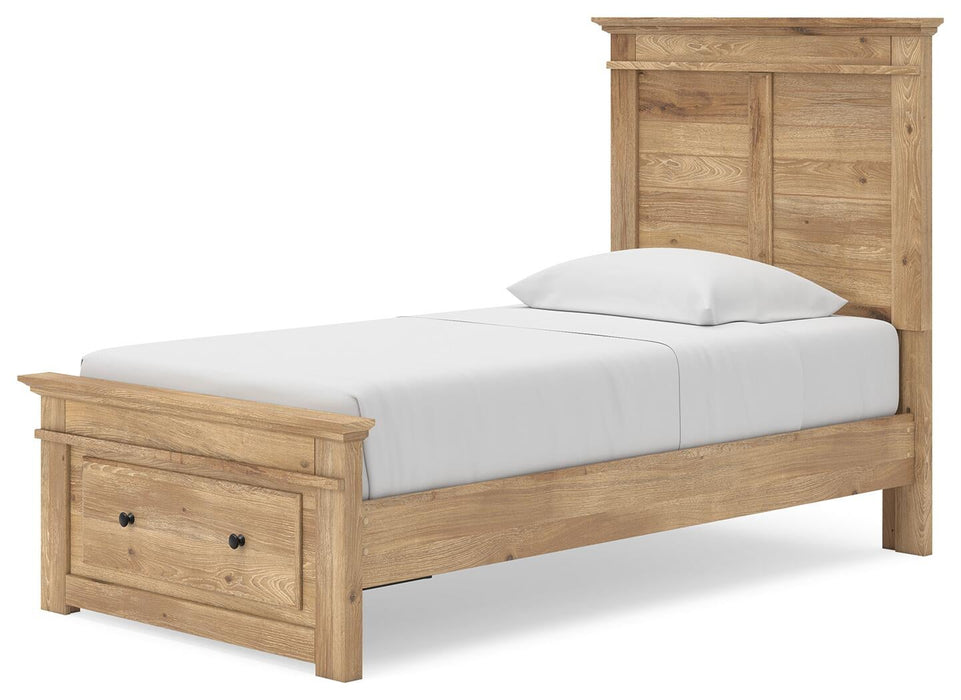 Makidern Twin Panel Storage Bed
