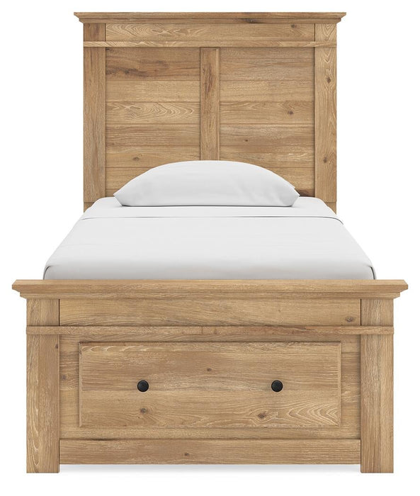 Makidern Twin Panel Storage Bed
