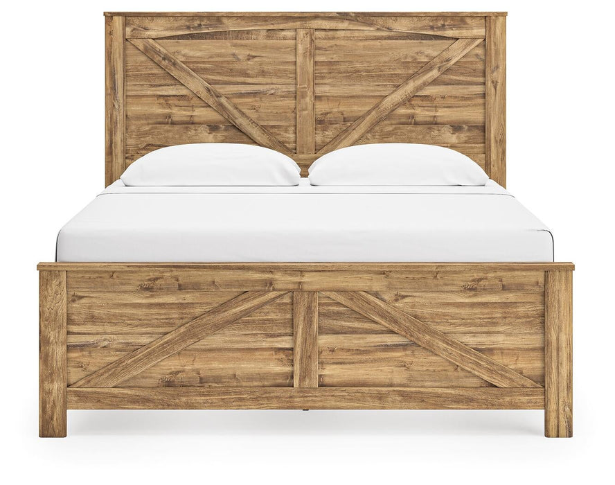 Maystonna King Crossbuck Panel Bed