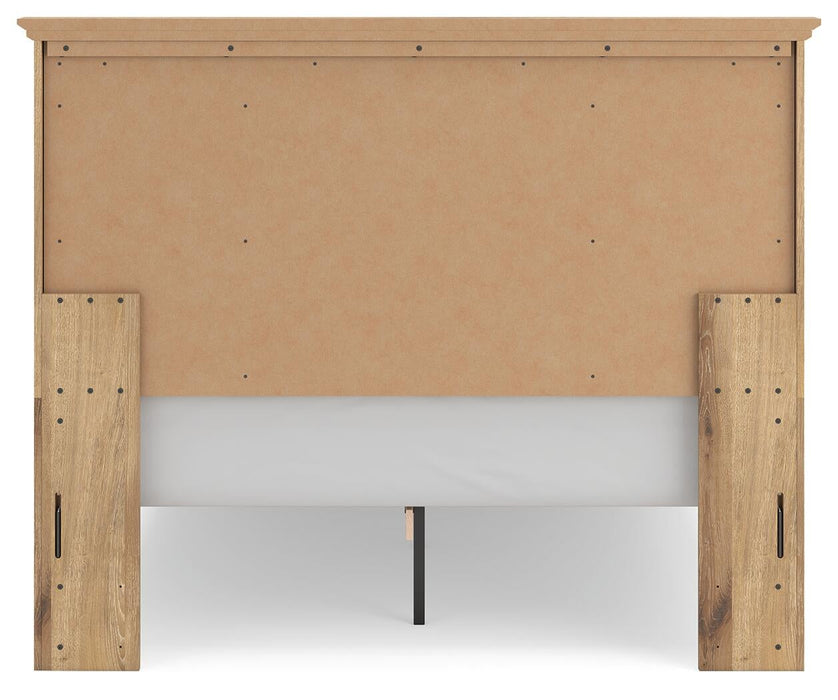 Makidern Queen Panel Storage Bed