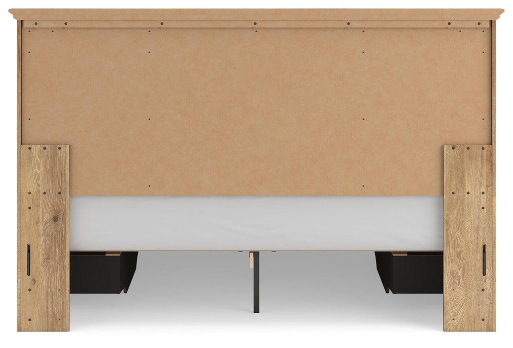 Makidern King Panel Storage Bed