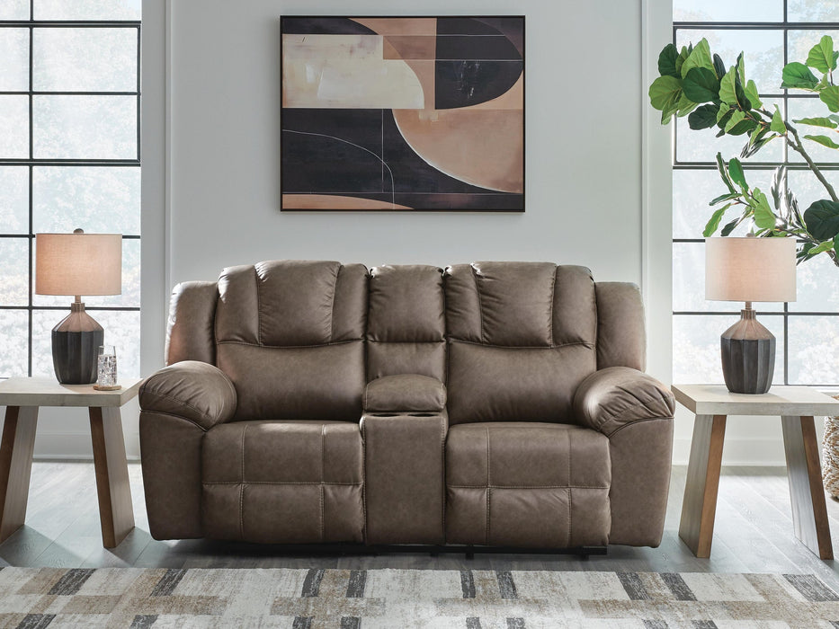 Lowilla DBL Rec Loveseat w/Console