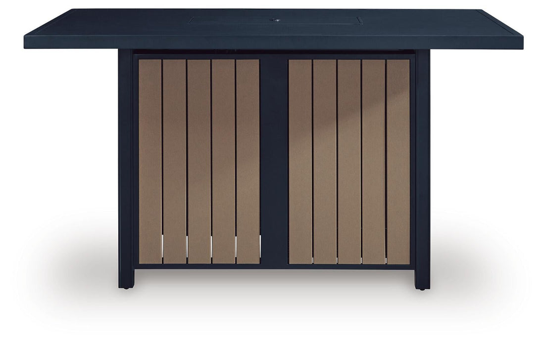 East Beach RECT Bar Table w/Fire Pit