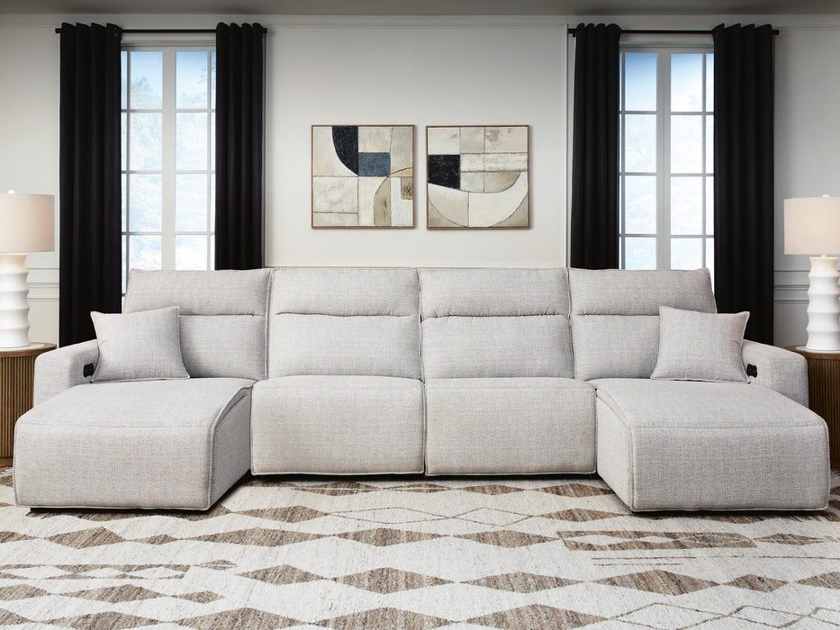 Modmax II 4-Piece Power Reclining Sectional with Chaise