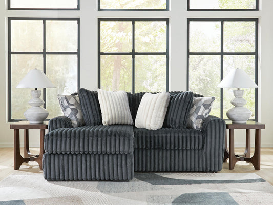 Midnight-Madness 2-Piece Sectional with Chaise