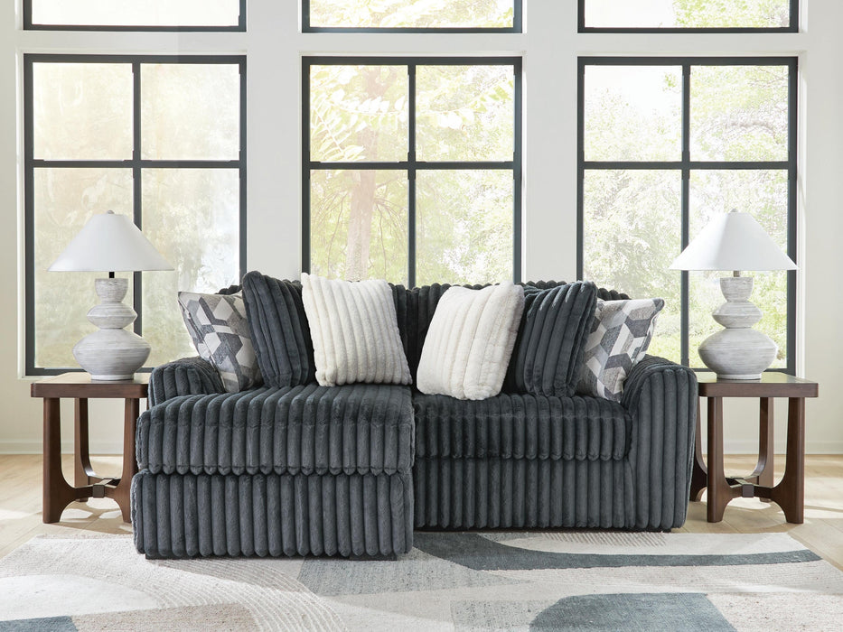 Midnight-Madness 2-Piece Sectional with Chaise