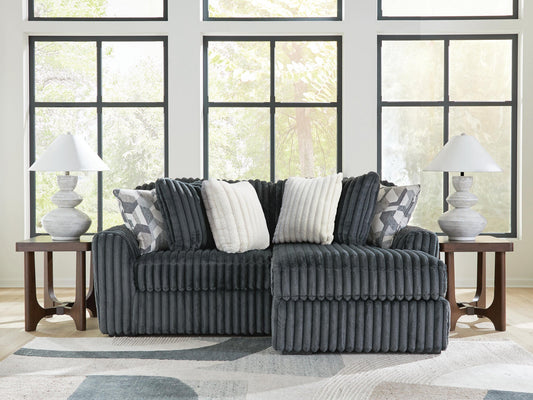 Midnight-Madness 2-Piece Sectional with Chaise