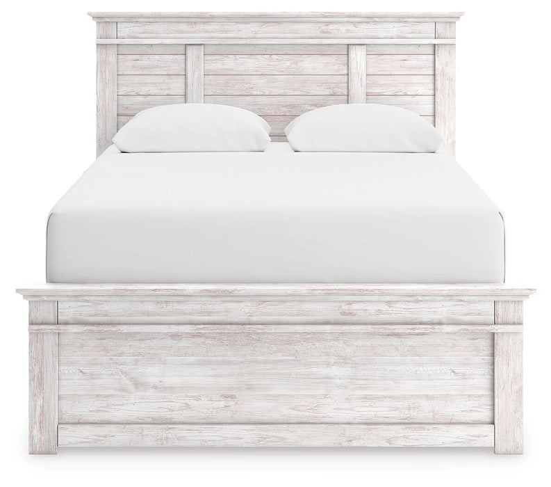 Makidern Queen Panel Bed