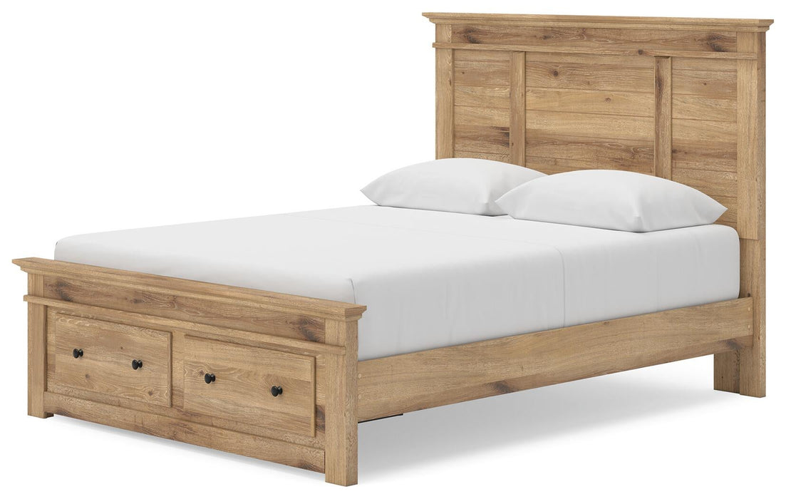 Makidern Queen Panel Storage Bed
