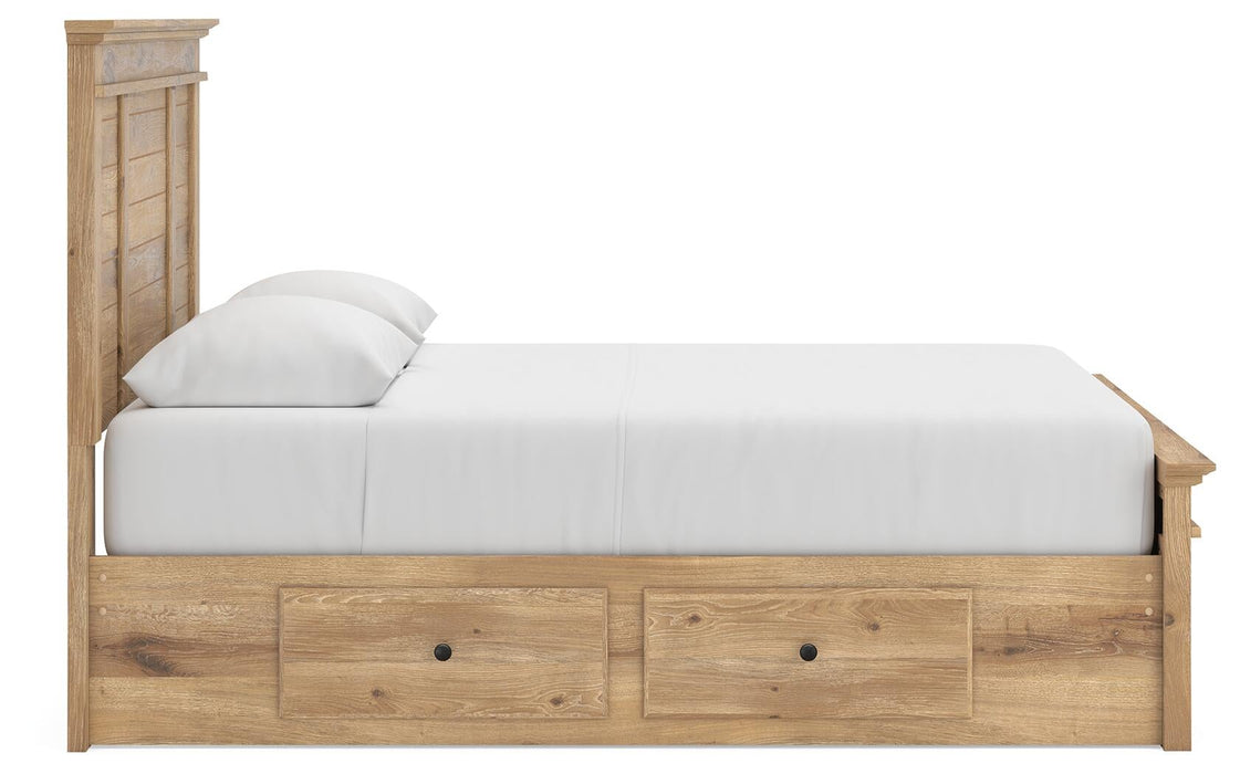 Makidern Queen Panel Storage Bed