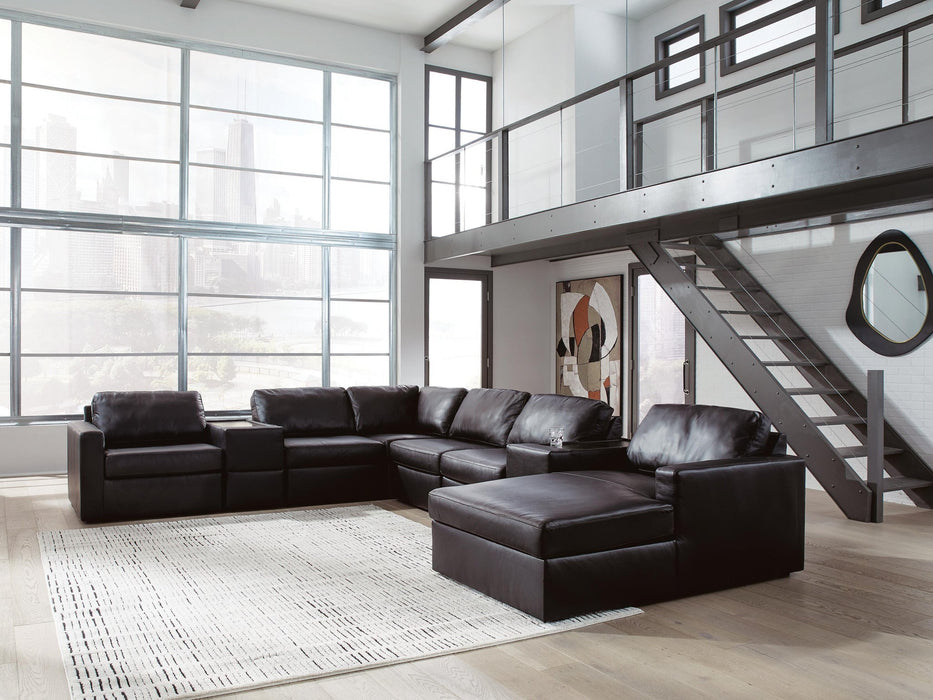 Modmax II 8-Piece Sectional with Chaise and Storage Consoles