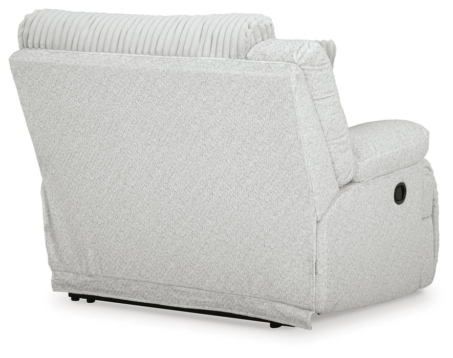 Top Tier 3-Piece Reclining Sectional Chofa