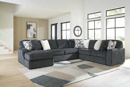 Midnight-Madness 6-Piece Sectional with Chaise