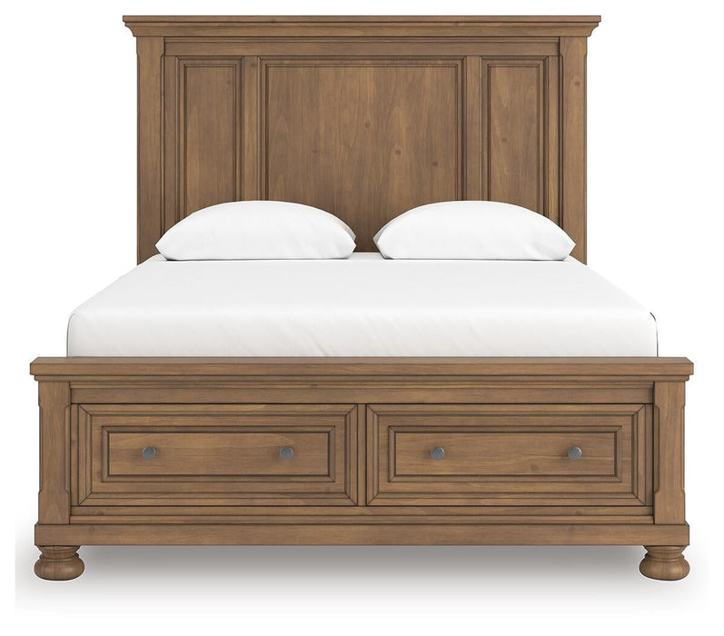 Feddinger Queen Panel Storage Bed
