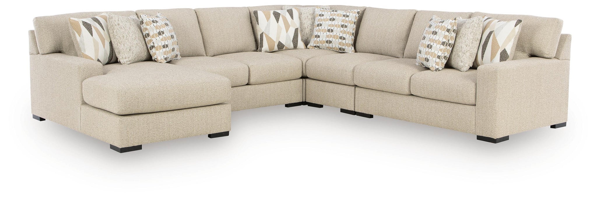 Laurelgrove 5-Piece Sectional with Chaise