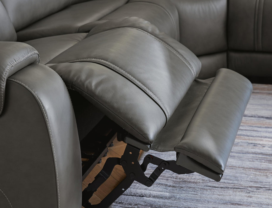 5Z - Pittson 6-Piece Power Reclining Sectional