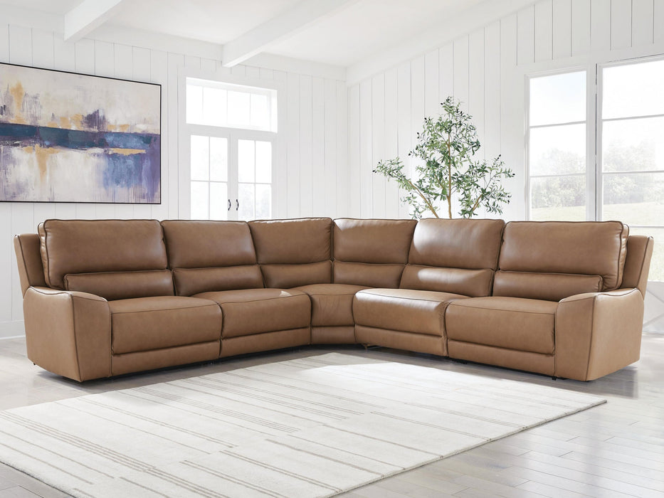 DeepWakes 5-Piece Power Reclining Sectional