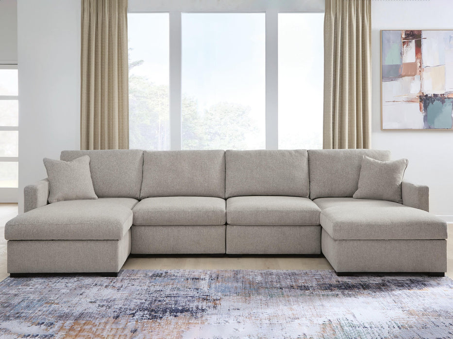 ModMax Luxe 4-Piece Double Chaise Sectional