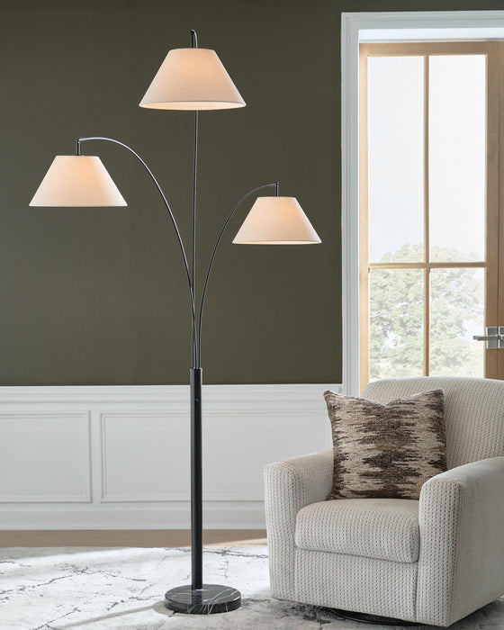 Ashley Express - Gibbswellner Metal Arc Lamp (1/CN)