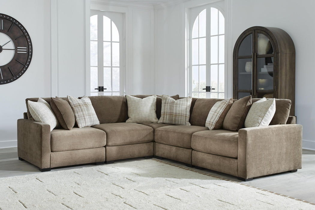 Camellia-Court 5-Piece Sectional