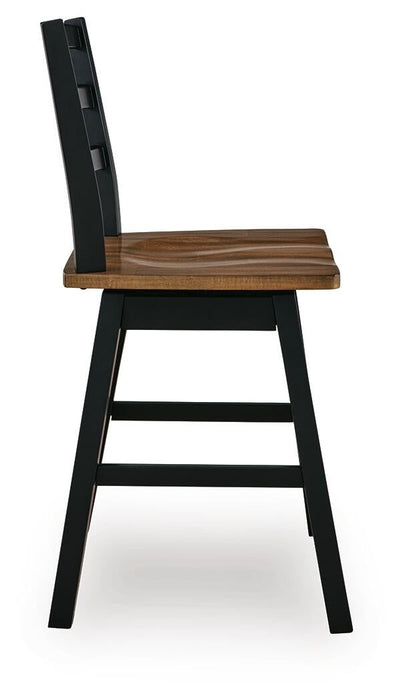 Ashley Express - Wildenauer Swivel Stool (2/CN)