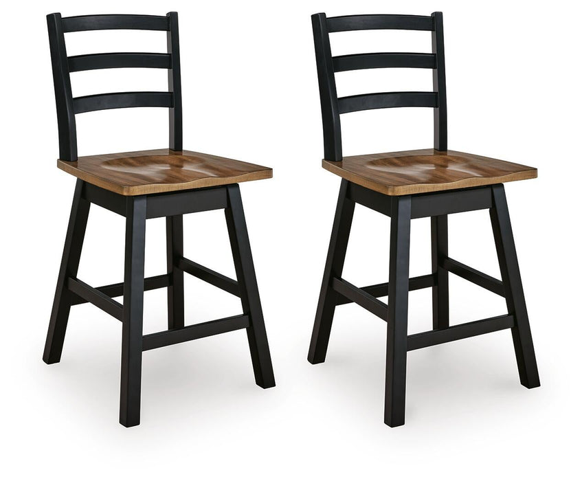 Ashley Express - Wildenauer Swivel Stool (2/CN)