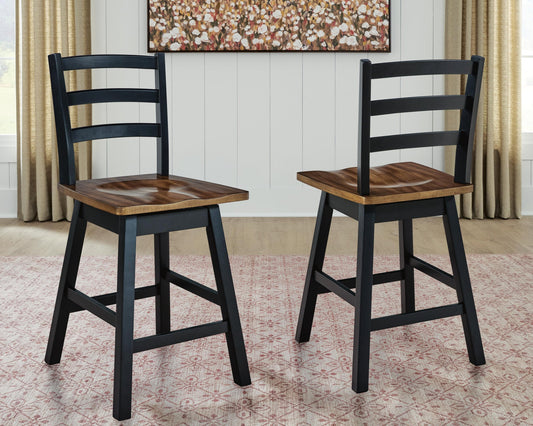 Ashley Express - Wildenauer Swivel Stool (2/CN)