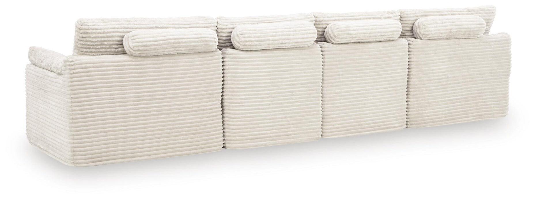 Ashley Express - Fannin 4-Piece Sectional with Ottoman