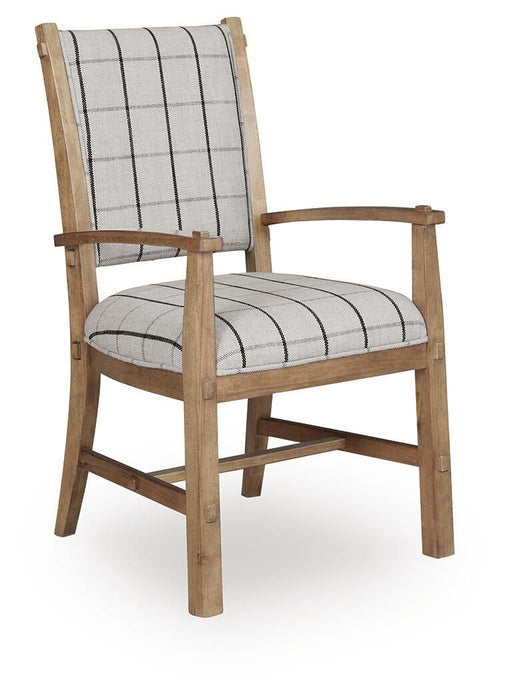 Ridgester Dining UPH Arm Chair (2/CN)
