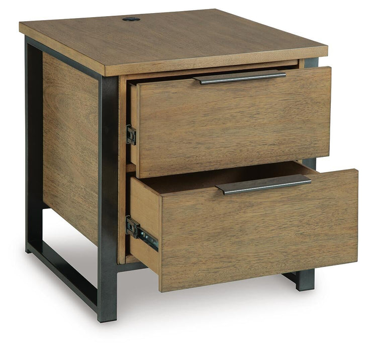 Ashley Express - Montia Rectangular End Table