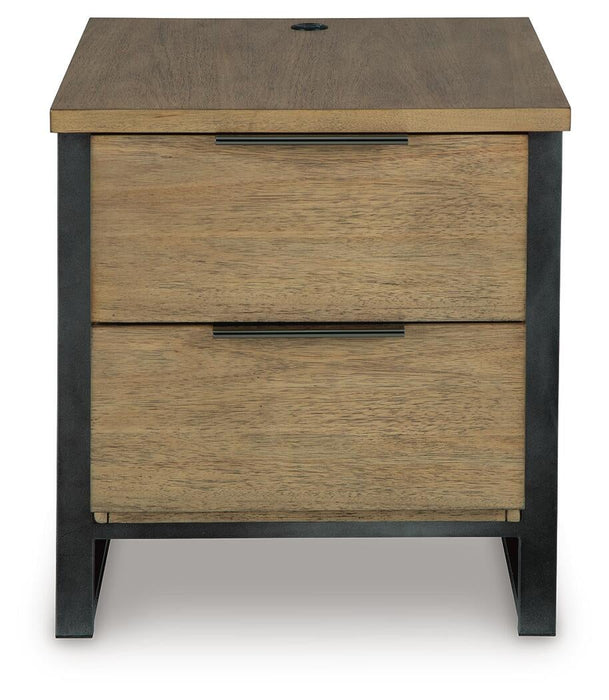Ashley Express - Montia Rectangular End Table