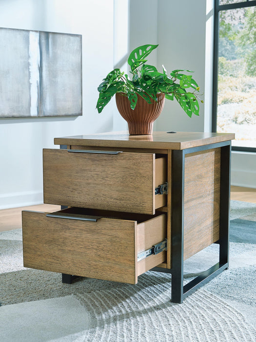Ashley Express - Montia Rectangular End Table
