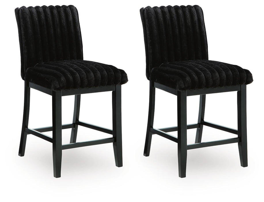 Ashley Express - Mervannie Upholstered Barstool (2/CN)