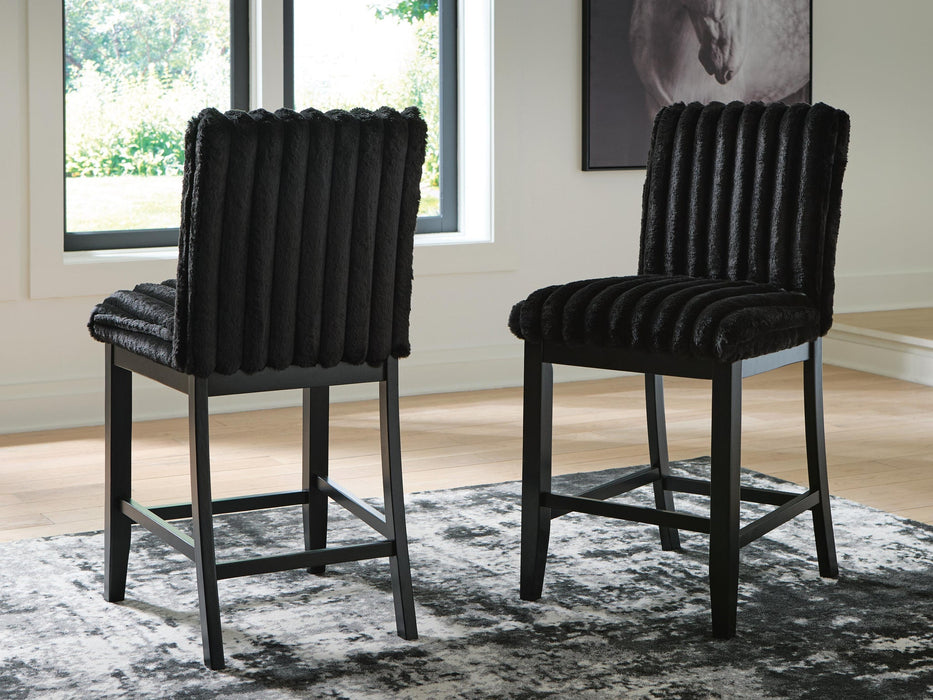 Ashley Express - Mervannie Upholstered Barstool (2/CN)