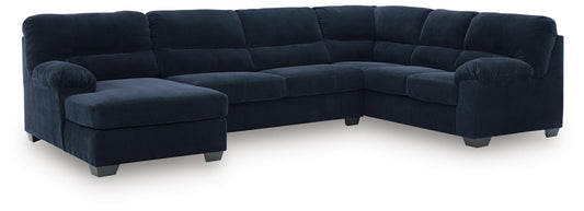 SimpleJoy 3-Piece Sectional with Chaise