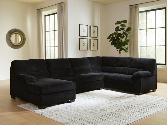 SimpleJoy 3-Piece Sectional with Chaise