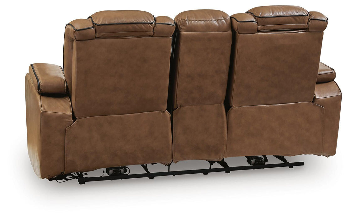Gruaro PWR REC Loveseat/CON/ADJ HDRST